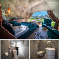 Tente Dôme Personnalisée pour Hôtels de Glamping de Luxe et Maisons de Vacances Airbnb