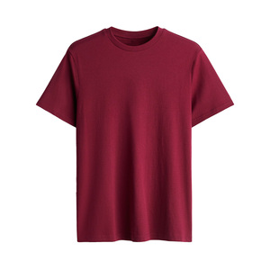 T-shirt pour homme en mélange de coton avec soutien de la posture, manches courtes, compression légère, panneau dorsal favorisant l'alignement vertical, idéal pour le bureau - Product Image 1