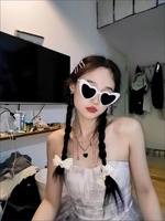 Lunettes de soleil tendance en forme de cœur pour femmes, verres UV400, vente en gros à prix réduit, best-seller