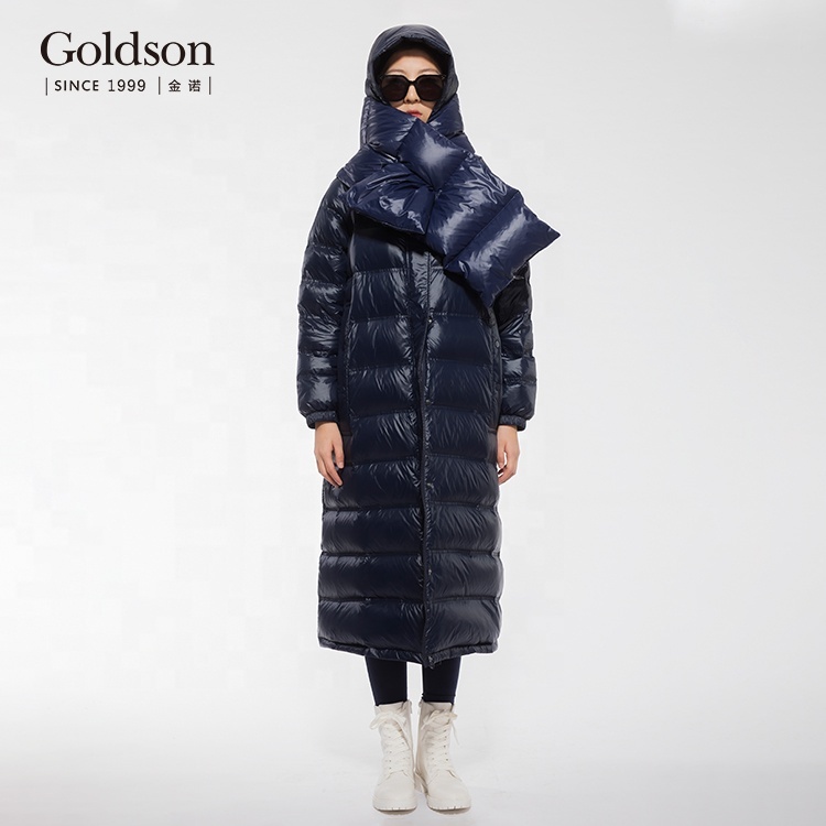 Power Punch Italian Fashion Brand Women Winter Waterproof Goose Down Jacket