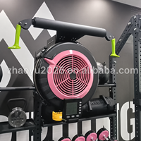 Rameur à résistance à air commercial ZY, équipement de fitness cardio pour salle de sport et entraînement fonctionnel