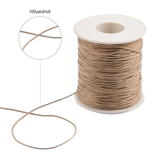 Waxed thread, leather cord, Korean waxed cord, bracelet, <b>braided</b> cord, DIY craft materials, necklace pendant cord, <b>accessories</b> - Product Image 2