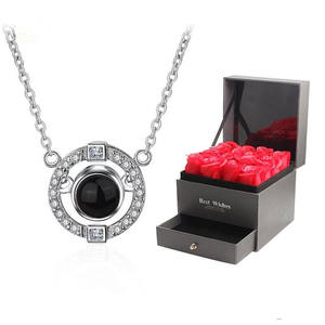 Collier de clavicule Figaro gravé personnalisé avec zircon meilleur cadeau pour maman meilleur ami <span class=keywords><strong>anniversaire</strong></span> Saint Valentin petite <span class=keywords><strong>amie</strong></span> - Product Image 1