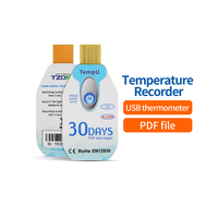 Thermomètre numérique XINKE TempU15, enregistreur de données USB, étanche IP67, affichage LED, contrôle par application intelligente, surveillance de la pression, OEM 0.1C