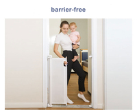Porte bébé rétractable personnalisée OEM blanc noir gris pour escaliers et portes