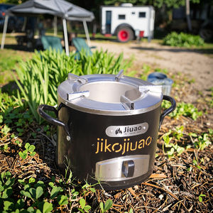 Multifunzionale in acciaio inox per uso domestico legna da ardere per la cottura picnic per l'africa campeggio cucina uso delle esportazioni - Product Image 1