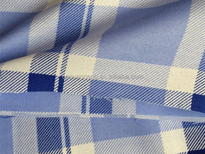 Màu xanh và trắng kẻ sọc thiết kế sắc tố in bedding Set vải - Product Image 2