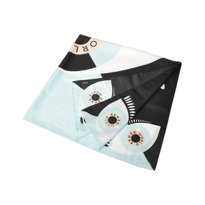 Doux excellente grande recycler polyester <span class=keywords><strong>voile</strong></span> furoshikis foulards plissé carré écharpe pour les femmes - Product Image 2