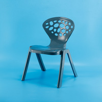 Petit tabouret en plastique personnalisé pour bébé, tabouret rond de dessin animé de ménage, dossier de chaise pour enfants extraterrestres, chaise pour tout-petits
