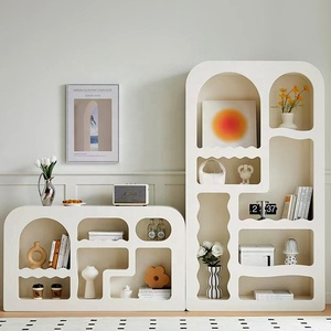 Hot sale pure white practical living room 75*130cm horizontal vertical display cabinet for household commercial