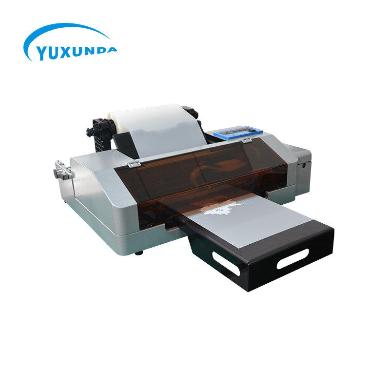 Настольная ПЭТ пленка DTF печать с модифицированным L800 Epson A3 принтер