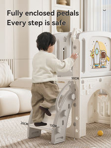 Giocattoli Tendenze 2024 Prezzo Conveniente Attrezzatura per Parco Giochi Interno per Bambini Set <span class=keywords><strong>Scivolo</strong></span> in Plastica per Neonati Altalena e <span class=keywords><strong>Scivolo</strong></span> per Bambini - Product Image 5