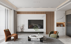 ไม้วีเนียร์ไม้จริงทึบไร้ขอบภายในห้องซ่อนประตูสำหรับบ้าน - Product Image 2