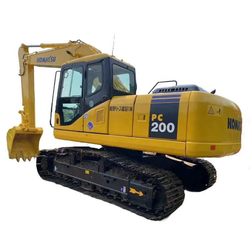 ติดต่อแชทซัพพลายเออร์ตอนนี้! รถขุดมือสองที่ยังไม่ถูกกําหนด Komatsu PC200-7 Digger เดิม