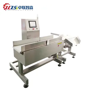 Automatic Belt Check Weigher Dynamic Online Divider Weight Checking Food Checkweigher With Rejector