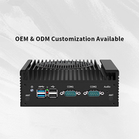 Mini PC Industrial Integrado Sin Ventilador N305/N100, Computación de Borde con Riel DIN, GPIO, RS232, RS485, LAN Dual, Intel Core I3, 32 GB de RAM