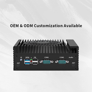 N305/n100 एम्बेडेड फैनलेस औद्योगिक मिनी पीसी बॉक्स दीन-रेल एज कंप्यूटिंग के साथ gpo Rs232 rs485 दोहरी लान इनटेल कोर के साथ - Product Image 4