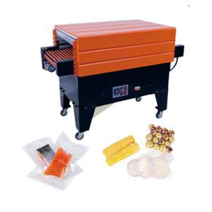 Machine d'emballage de film thermorétractable PVC PP et autres machines d'emballage de film rétractable Tunnel thermique Machine d'emballage rétractable automatique - Product Image 1