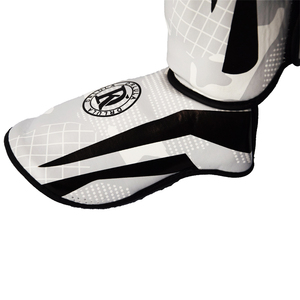 Protège-<span class=keywords><strong>tibias</strong></span> en cuir PU personnalisables avec logo pour le Muay <span class=keywords><strong>Thai</strong></span> et le Karaté – Protection des jambes et des pieds - Product Image 2