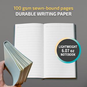 A5 PU Notebook Hardcover Portable Waterproof Two <b>Bookmarks</b> Colored Page Edge Enterprise Customized LOGO Business Gift Wholesale - Product Image 5