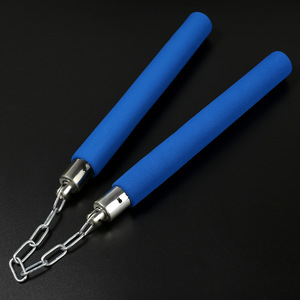 Nunchakus de Espuma para <span class=keywords><strong>Kung</strong></span> <span class=keywords><strong>Fu</strong></span>/Martial Arts Chinas, Armas de Defensa Personal, Equipo de Práctica de <span class=keywords><strong>Wushu</strong></span> - Product Image 3
