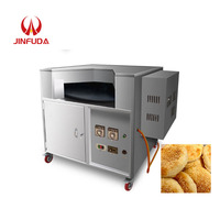 Four à base de pierre à pain pita en acier inoxydable Lahmacun Chapati Roti faisant la machine à pain plat Roti Maker
