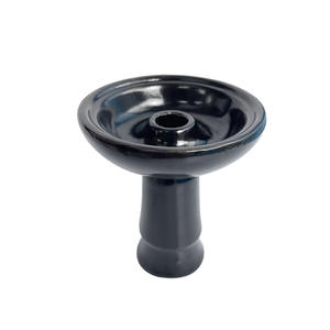 BIGFHOOKAH Tête en <span class=keywords><strong>pierre</strong></span> d'argile noire Steinkopf Narguile <span class=keywords><strong>Chicha</strong></span> Tête de narguilé Bol à <span class=keywords><strong>chicha</strong></span> Accessoires pour narguilé - Product Image 1