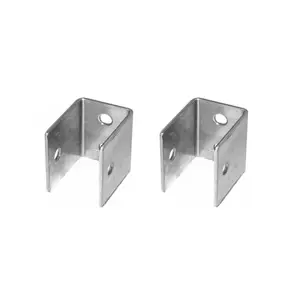 U shape Stainless Steel Stamped Panel Bracket/Sheet Fabrication Bracket for Toilet Bathroom