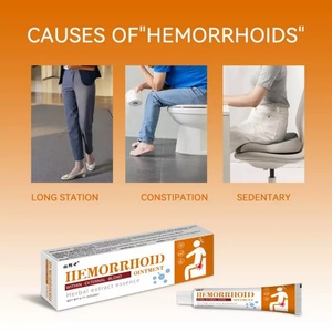 Factory Supply Herbal <span class=keywords><strong>Hemorrhoid</strong></span> Pomada para Anal Cuidados Saudáveis Aliviar o Desconforto - Product Image 5
