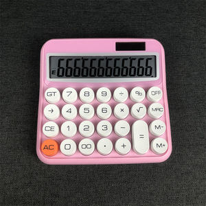 Calculator 12 Digits ABS Material Battery Powered Office Use Finance Business Color Blue Part Number JY-2278 - Product Image 2