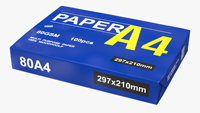 Papier Bond en Gros OEM A4 70g/m² 80g/m² 100% Pâte de Bois Vierge Format Lettre Folio Ledger Foolcap Brésil pour Photocopie