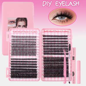 Công suất lớn tự làm phân đoạn cụm 640 30d40d cụm duy nhất lông mi tự nhiên cuốn sách lông mi Lông mi giả - Product Image 3