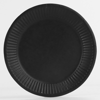 Assiette en papier rigide, résistante à la chaleur, robuste, épaisse, pour pique-nique, barbecue, événement, anniversaire, anti-graisse, livraison directe