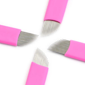 Cuchillas de <span class=keywords><strong>Microblading</strong></span> Lovbeauty OEM/ODM, <span class=keywords><strong>Agujas</strong></span> <span class=keywords><strong>Nano</strong></span> 0.15 para Tatuaje de Cejas, Maquillaje Permanente, Entrenamiento - Product Image 6