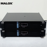Amplificateur de puissance 4 canaux MALOX FP-10000Q, mode pont 4 ohms, 4x2500W, haute puissance, classe TD, métal, 20Hz-34kHz, enceintes Line Array