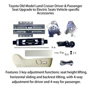 Pièces <span class=keywords><strong>de</strong></span> rechange pour siège <span class=keywords><strong>de</strong></span> <span class=keywords><strong>voiture</strong></span>, siège électrique pour Toyota Land Cruiser Prado LC150, installation non destructive - Product Image 5