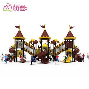 Structure de jeu géante Moetry pour enfants, château extérieur, tour haute en plastique, pour parcs publics, hôtels et complexes hôteliers - Product Image 4