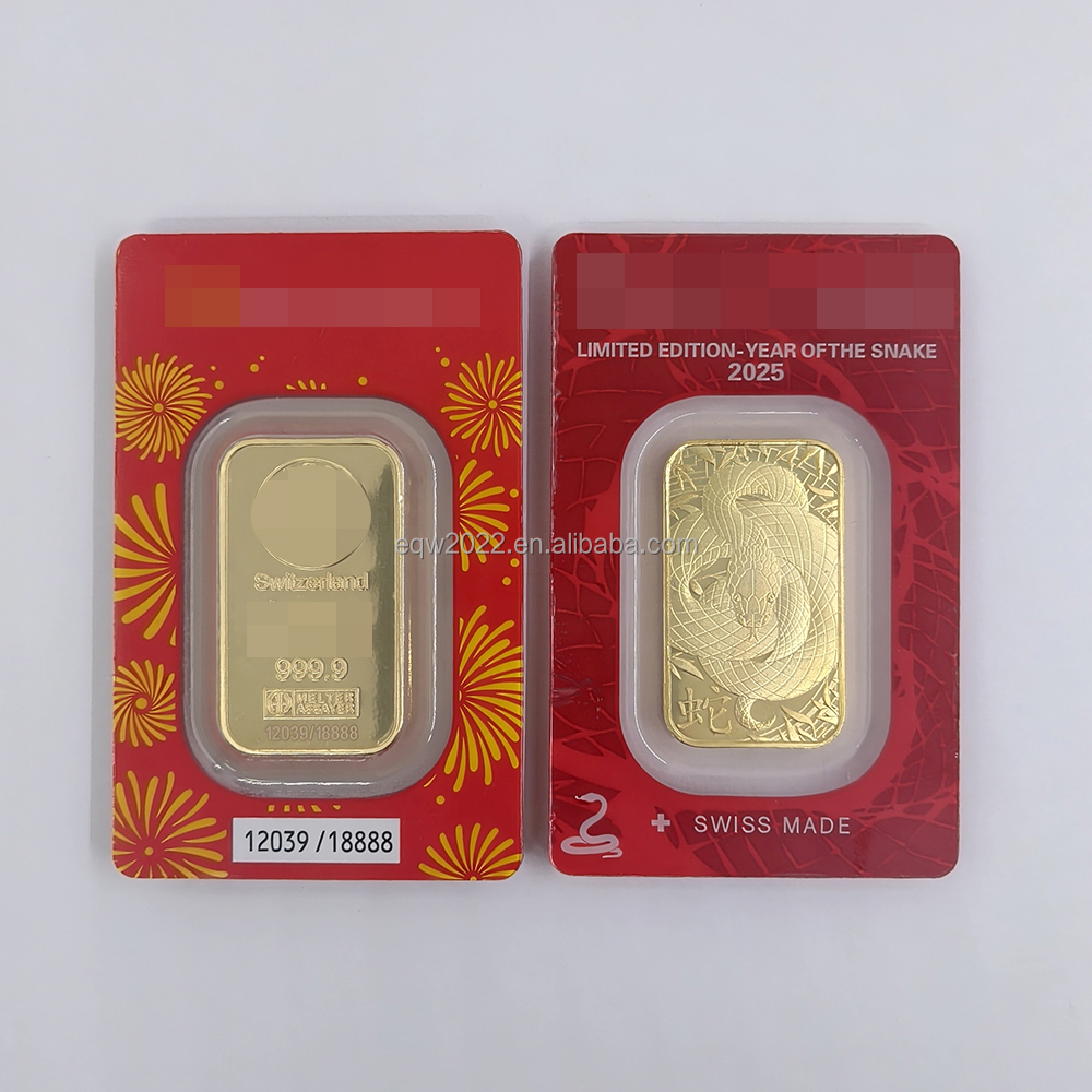 Bullion in Blister Card Package