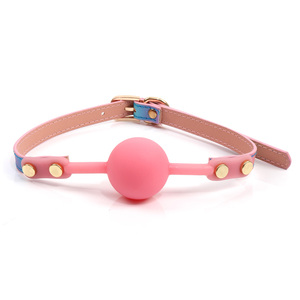 Ensemble en cuir arc-en-ciel coloré SM, kit de bondage fluorescent, menottes, collier, harnais érotique pour couples 18+, MUQU TZ-8018 - Product Image 6