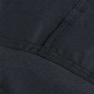 Venta al por mayor de uniformes de guardia de seguridad para hombres, camiseta negra de manga corta de verano con cuello redondo, botones de conserje para seguridad - Product Image 5