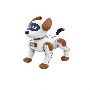 <span class=keywords><strong>Perro</strong></span> <span class=keywords><strong>Robot</strong></span> Inteligente R19: Juguete Interactivo con Control Remoto, Acrobacias, Música, Baile, Chat de Voz y Reconocimiento de Gestos para Niños, Regalo para Mascotas - Product Image 1