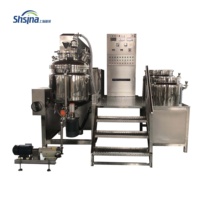 Máquina Emulsionadora al Vacío con Descarga Inclinable y Pantalla de Pesaje Independiente para el Procesamiento de Geles de Alta Viscosidad para el Cuidado de la Piel