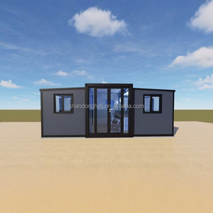 Casa Contenedor Expandible <span class=keywords><strong>de</strong></span> 20 pies, 2 Dormitorios, Diseño Moderno, Ahorro <span class=keywords><strong>de</strong></span> Energía, Transpirable, <span class=keywords><strong>de</strong></span> Lujo, Oficina, Almacén - Product Image 2