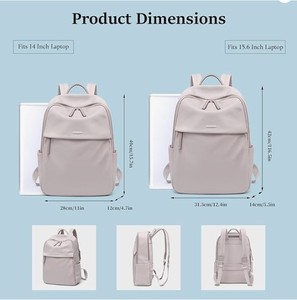 Zaino per Laptop da <span class=keywords><strong>donna</strong></span> resistente all'acqua borsa per Computer Notebook da viaggio zaini da lavoro - Product Image 5