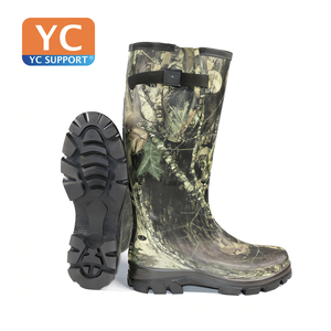 أحذية مطر احترافية مقاومة للماء - حماية قوية للمشي لمسافات طويلة، الصيد، والعمل في الهواء الطلق. - Product Image 1