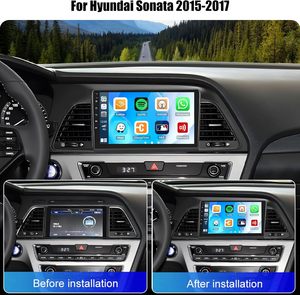 Autoradio Stéréo Lecteur DVD Auto pour <span class=keywords><strong>Hyundai</strong></span> Sonata 2015-<span class=keywords><strong>2017</strong></span> Android 13 /2g/32GB avec sans fil Apple Carplay Android Auto - Product Image 2