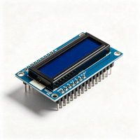 Harga Pabrik Modul TFT COB LCD1602 16x2 Karakter Dot Matrix Layar Biru/Kuning/Hijau Lampu Latar LED