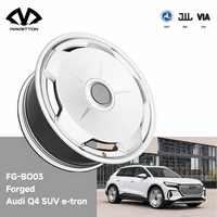 Jantes en alliage monobloc forgées Makstton BO03 personnalisées 6061-T6, 16-22 pouces, 5 trous, pour SUV électrique Audi Q4 e-tron