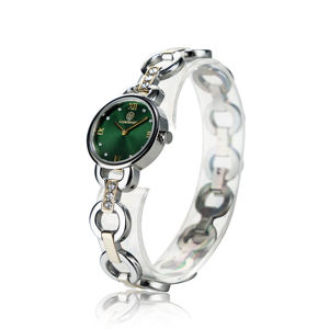 Undecember ODM/OEM洗練されたダイヤモンドセットレディースクォーツウォッチサファイアガラスとスチールブレスレット - Product Image 2