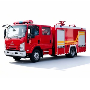 Camion de pompiers léger à deux rangées pour la lutte contre les incendies dans les zones résidentielles et commerciales - Product Image 1